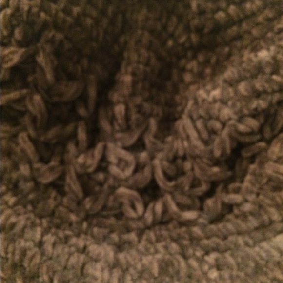 Brown chenille hat and scarf - Picture 2 of 2